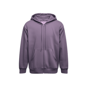 Zipper Hoodie - Elderberry