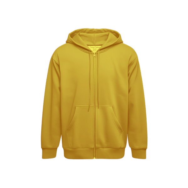 Zipper Hoodie - Kuning