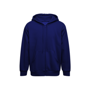 Zipper Hoodie - Navy