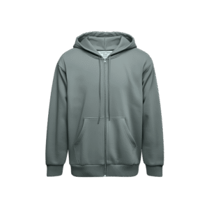 Zipper Hoodie - Olive